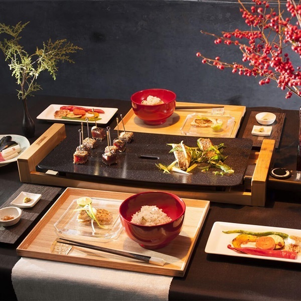 PRINCESS(プリンセス)テーブルグリルストーン(ブラック)「103031