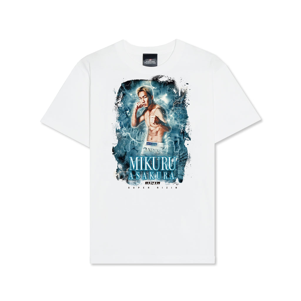 RIZIN 朝倉未来 応援 BLUE Tシャツ – RIZIN オフィシャル オンラインストア