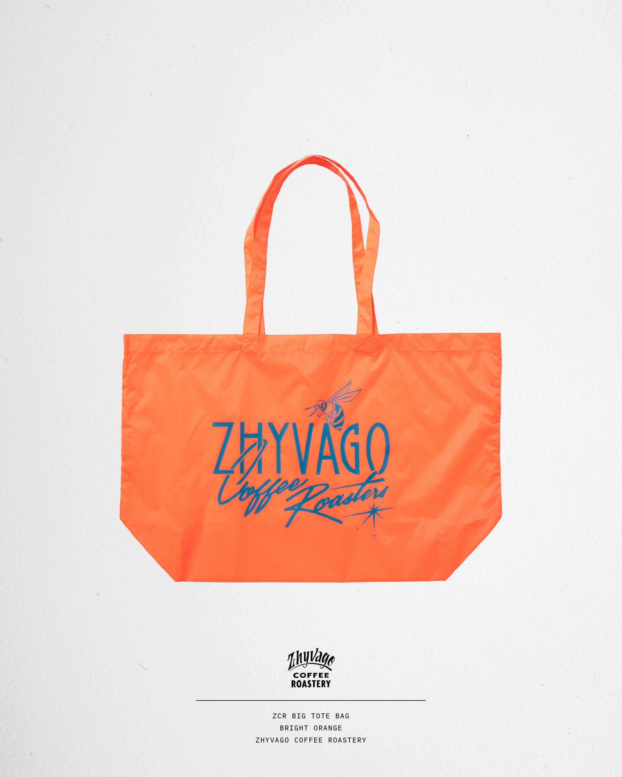 ROASTERS BEE Nylon Ripstop Big Tote Bag