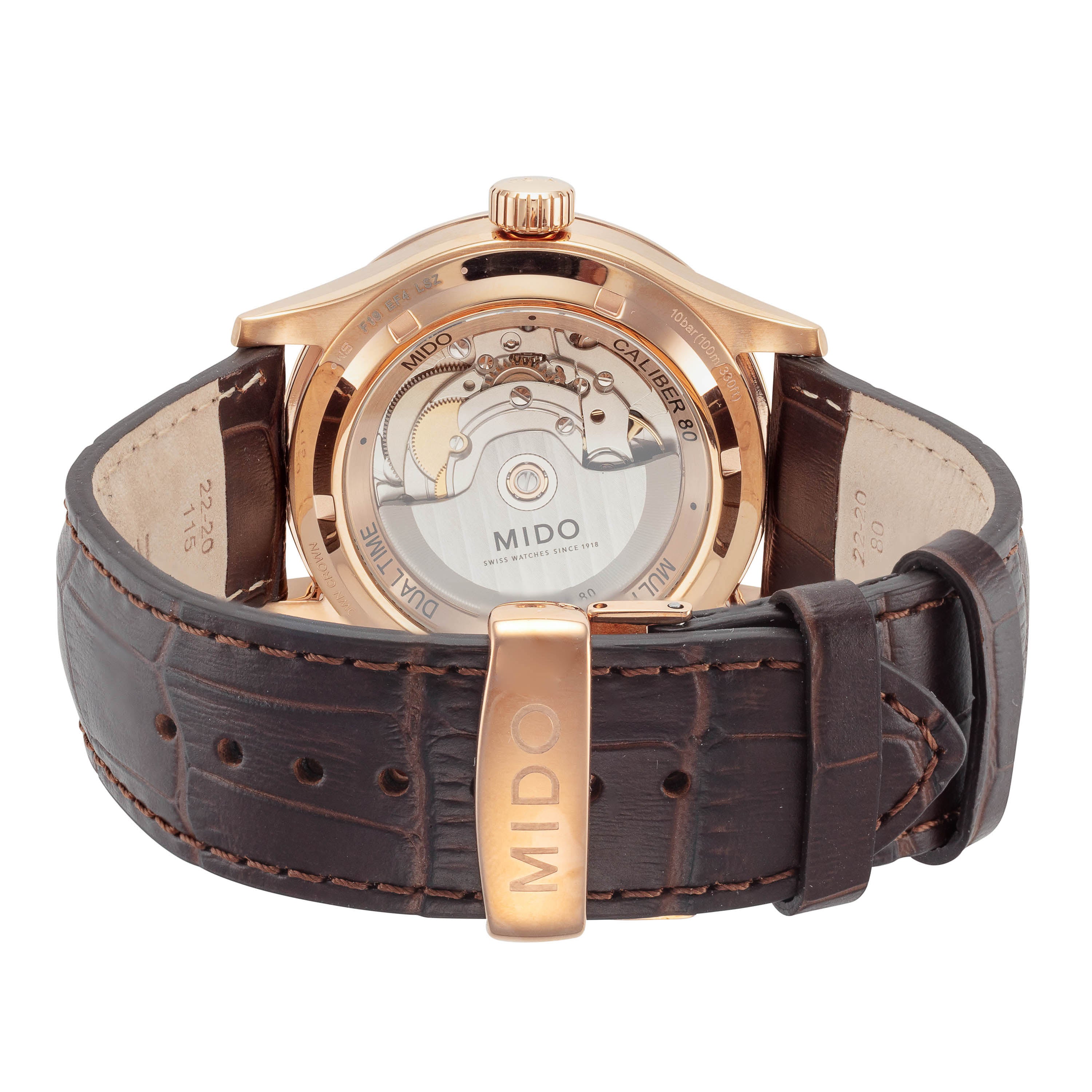Mido 42mm / Brown / Black | Black Dial – Watch Gang