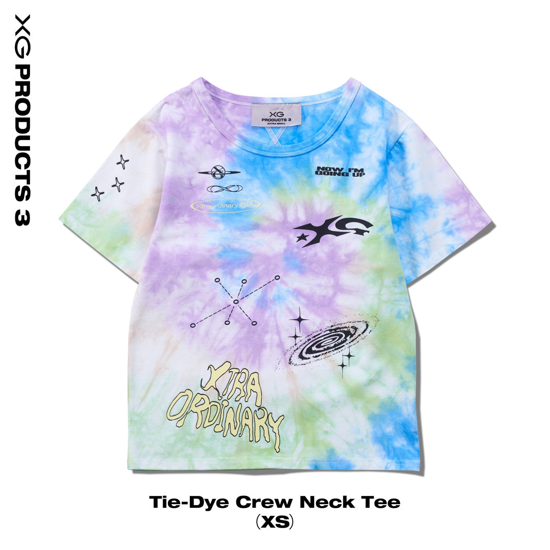 Tie-Dye Crew Neck Tee（XS） – XGALX OFFICIAL SHOP
