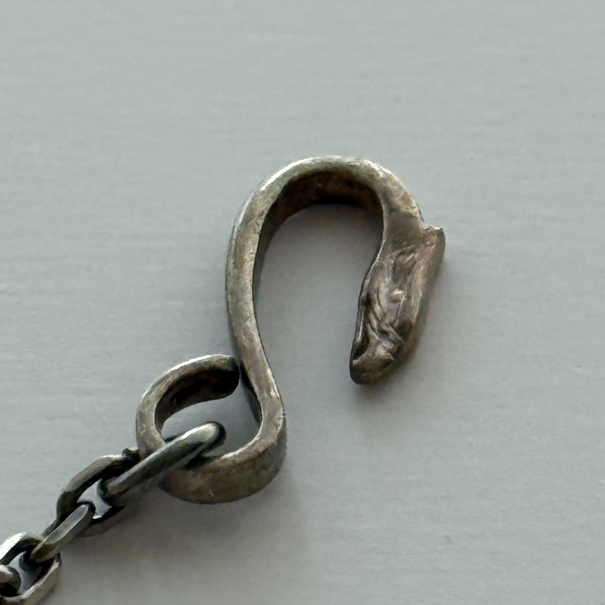 ゴローズ 金メタル付ホイール/イーグルフック細角チェーン（50cm）＋SV