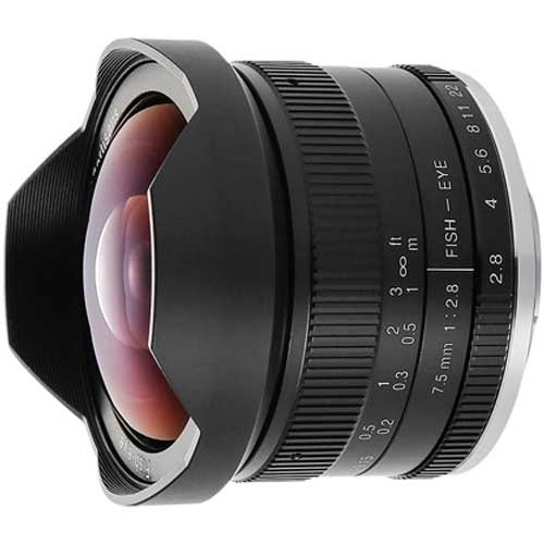 七工匠 7Artisans 75M43B2 7.5mm F2.8 Fish-eye2 マイクロフォーサーズ