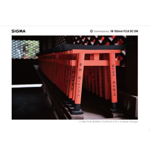 シグマ 18-50mm F2.8 DC DN Contemporary フジフイルムX用｜交換レンズ