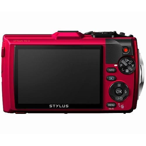オリンパス STYLUS TG-3 Tough RED レッド | コンパクトデジタルカメラ