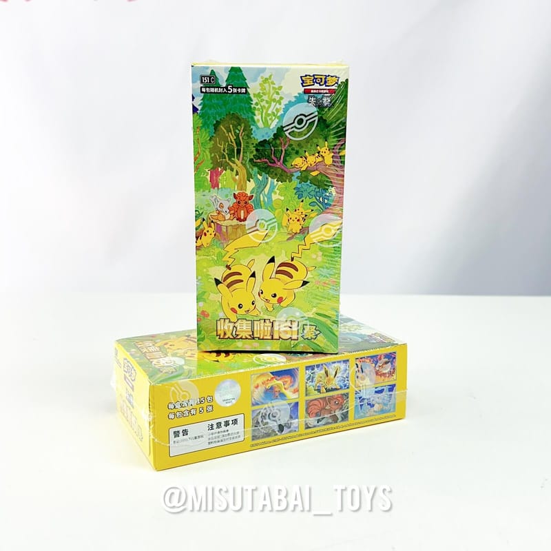 151C] Pokemon 朱&紫收集啦151 聚瘦包(簡體中文版)