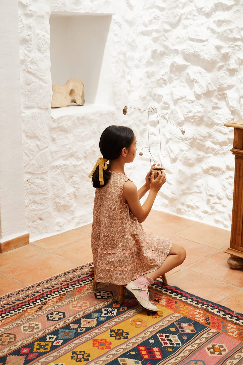 ワンピース apolina Wilma Dress, Golden Grove 3-5y ワンピース