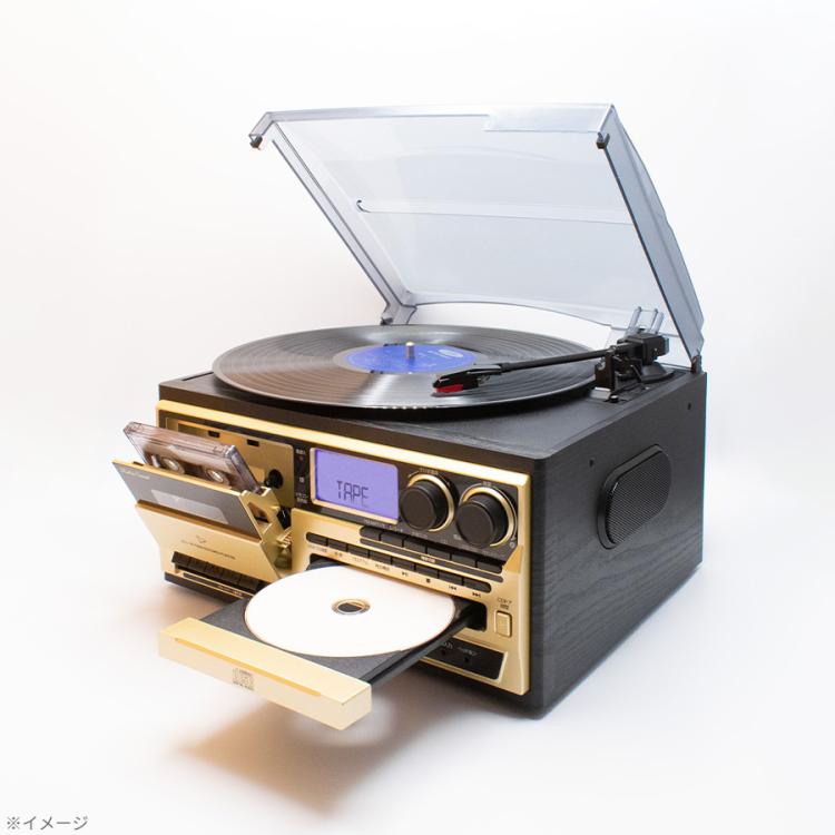 オールインワン・レコード・プレーヤー／AR-01G | TBSショッピング