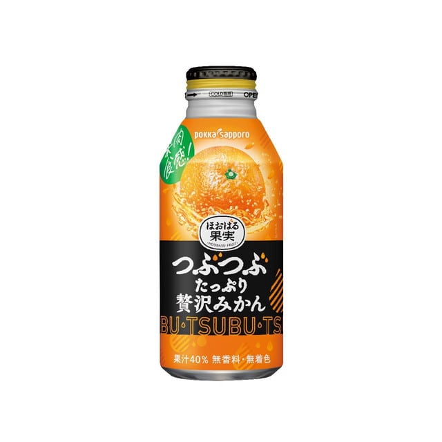 ◇ポッカSP つぶたっぷり贅沢みかん 400g【24個セット】:サンドラッグe