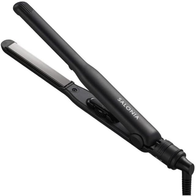 サロニア SL-004S セラミック ストレートアイロン 15mm:ライフスタイル