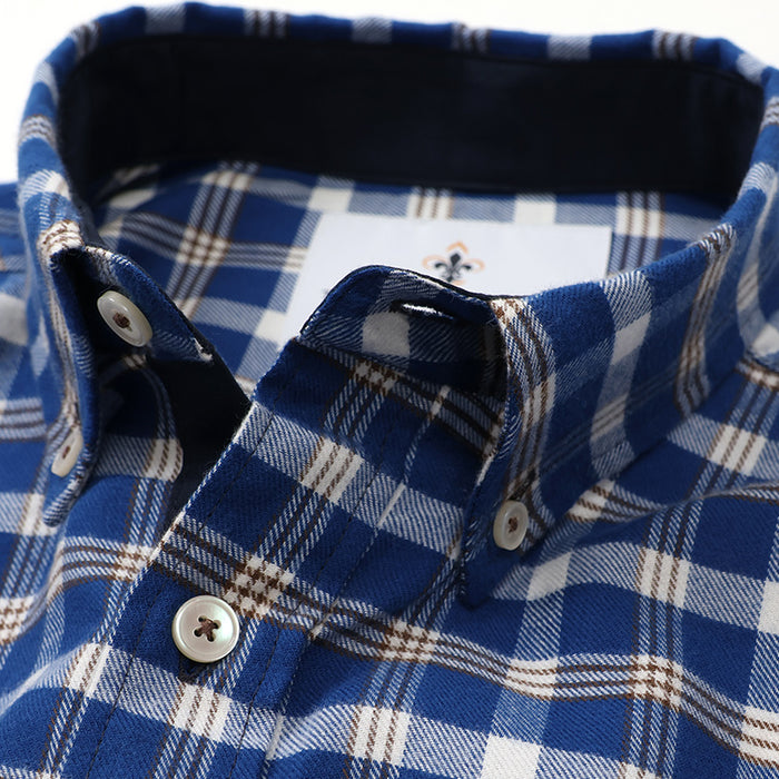 ソフトネルチェックシャツ【Made in Japan】 – Mitsumine Online Shop