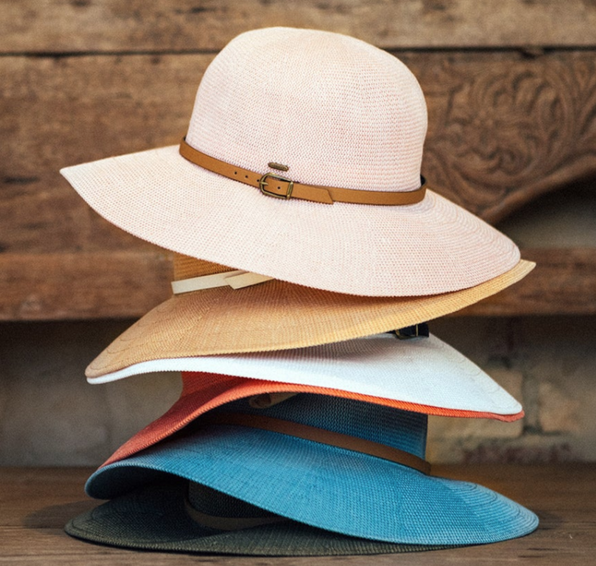 Leslie Wide Brim Hat – Post Office by Shannon Passero