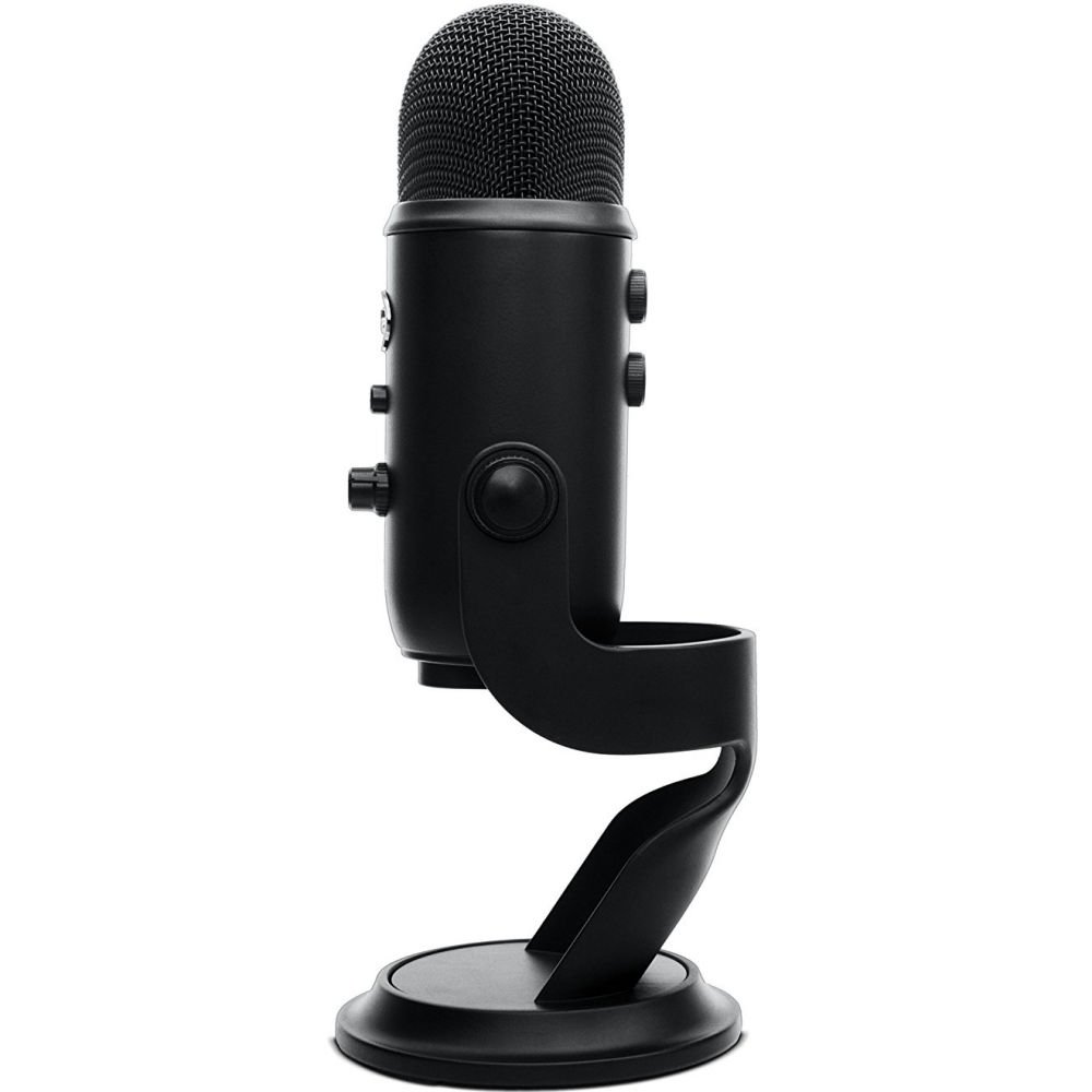 Blue Yeti USB Microphone (Blackout) - Microphone & Accessories