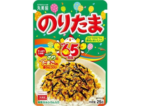 丸美屋 のりたま 25g 1袋※軽（ご注文単位1袋）【直送品】 包装用品