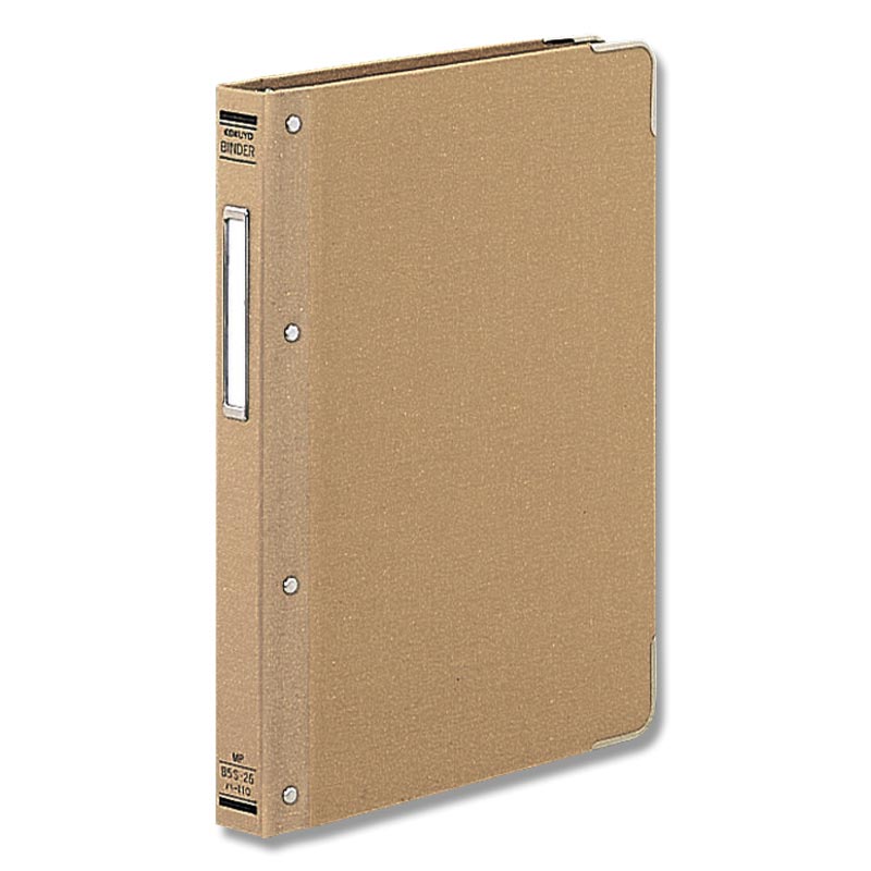 コクヨ バインダーMP(布貼り) ハ-110 B5S 26穴 無地 1冊 007581100