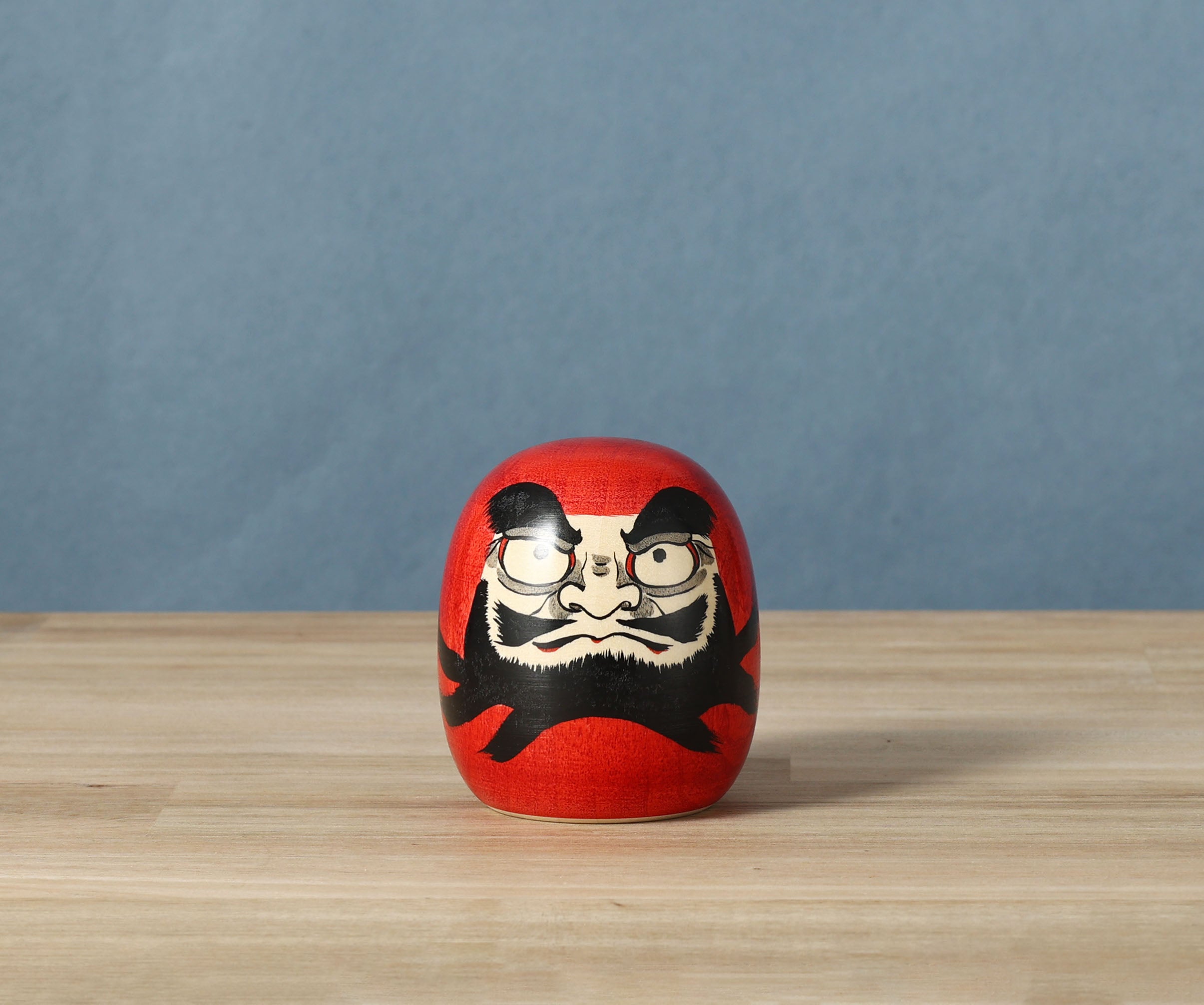 Japanese wooden Daruma doll, Japanese luck charm, 東北の伝統工芸