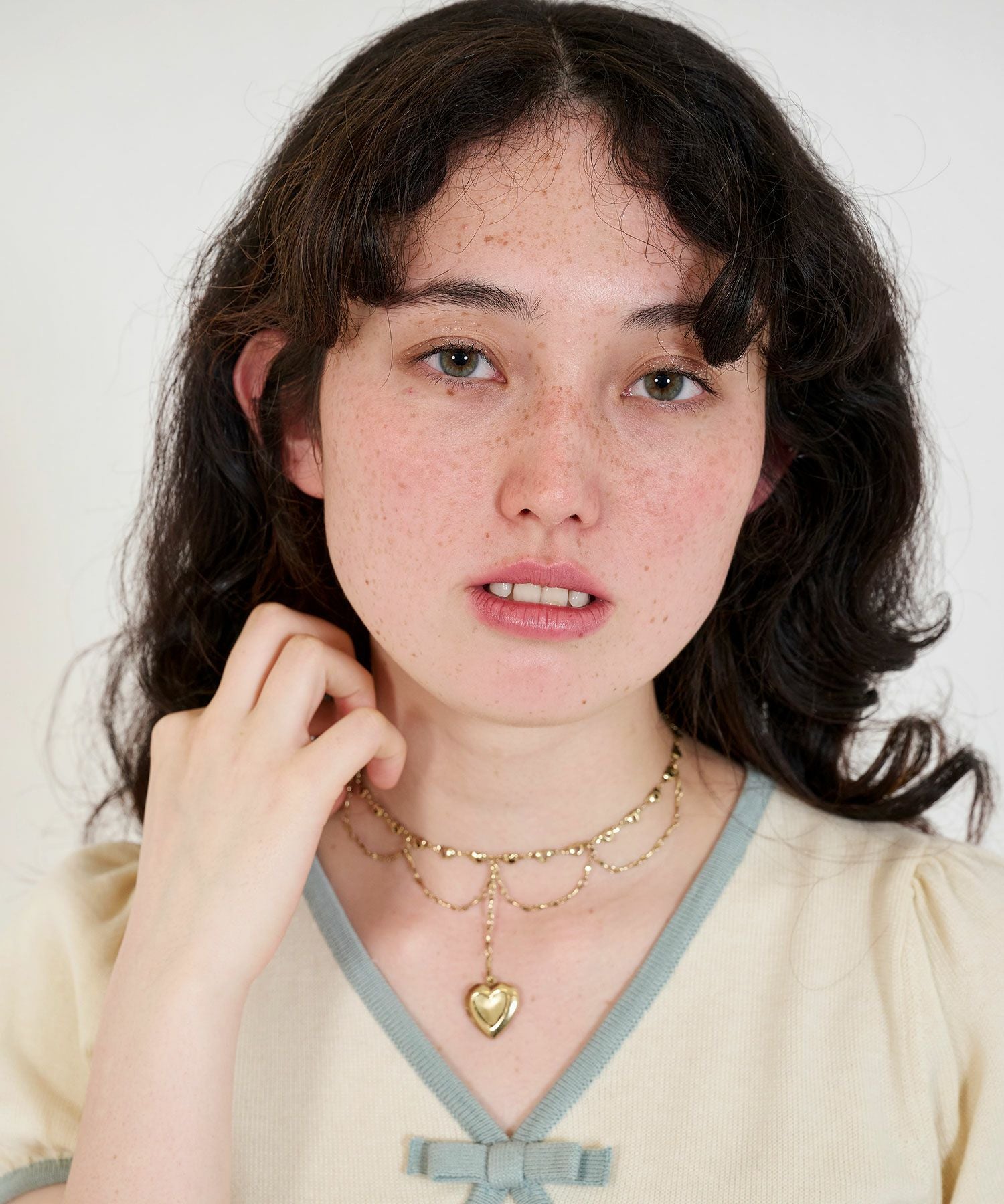 ハート ロケットネックレス TINA：JOJUN 全1色｜tnj925-0848【9