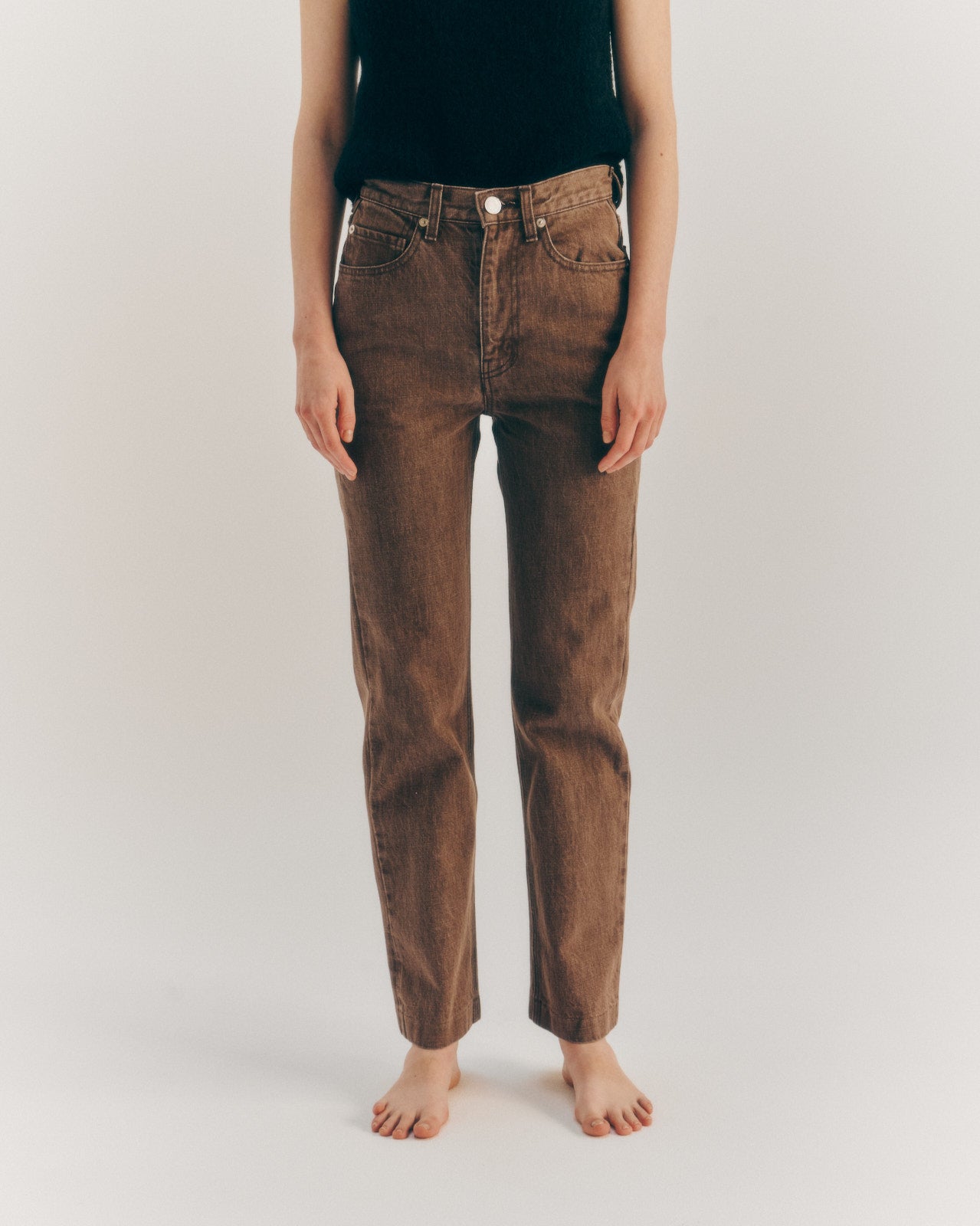 BASIC JEANS / BROWN – SHISHIKUI