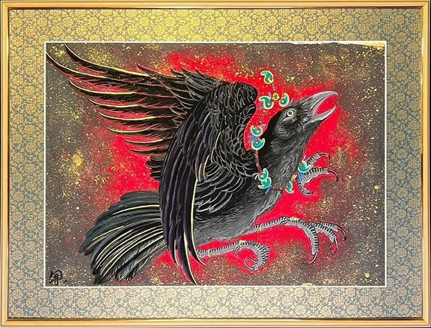 八咫烏 – The yata-garasu – – Shun Art