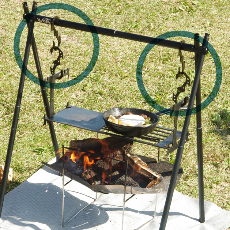 SH-HOOK Ⅱ |（ハンガーラック用フック）| SINANO WORKS