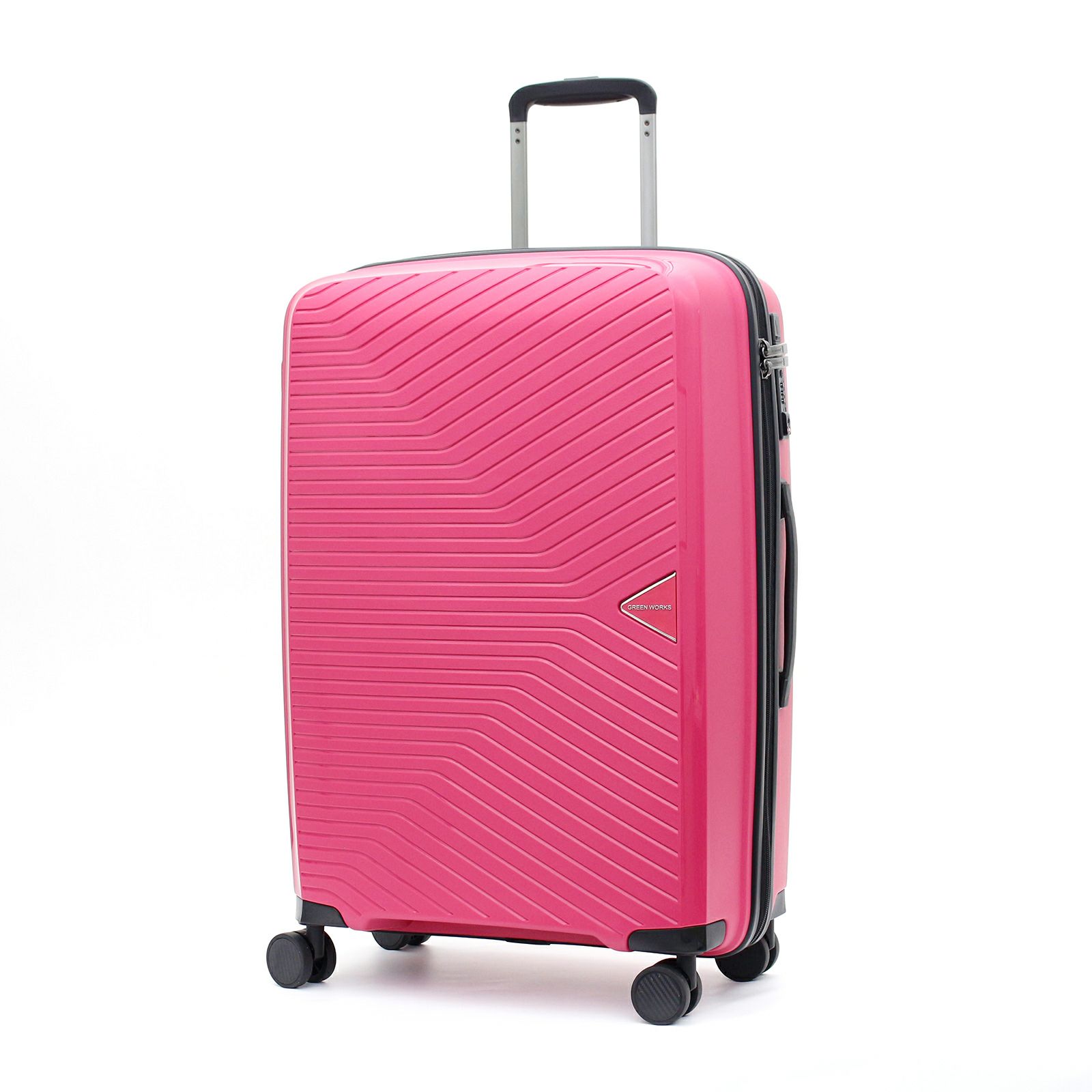 スーツケース Mサイズ ジッパータイプ 軽量 GREENWORKS GRE2081-M