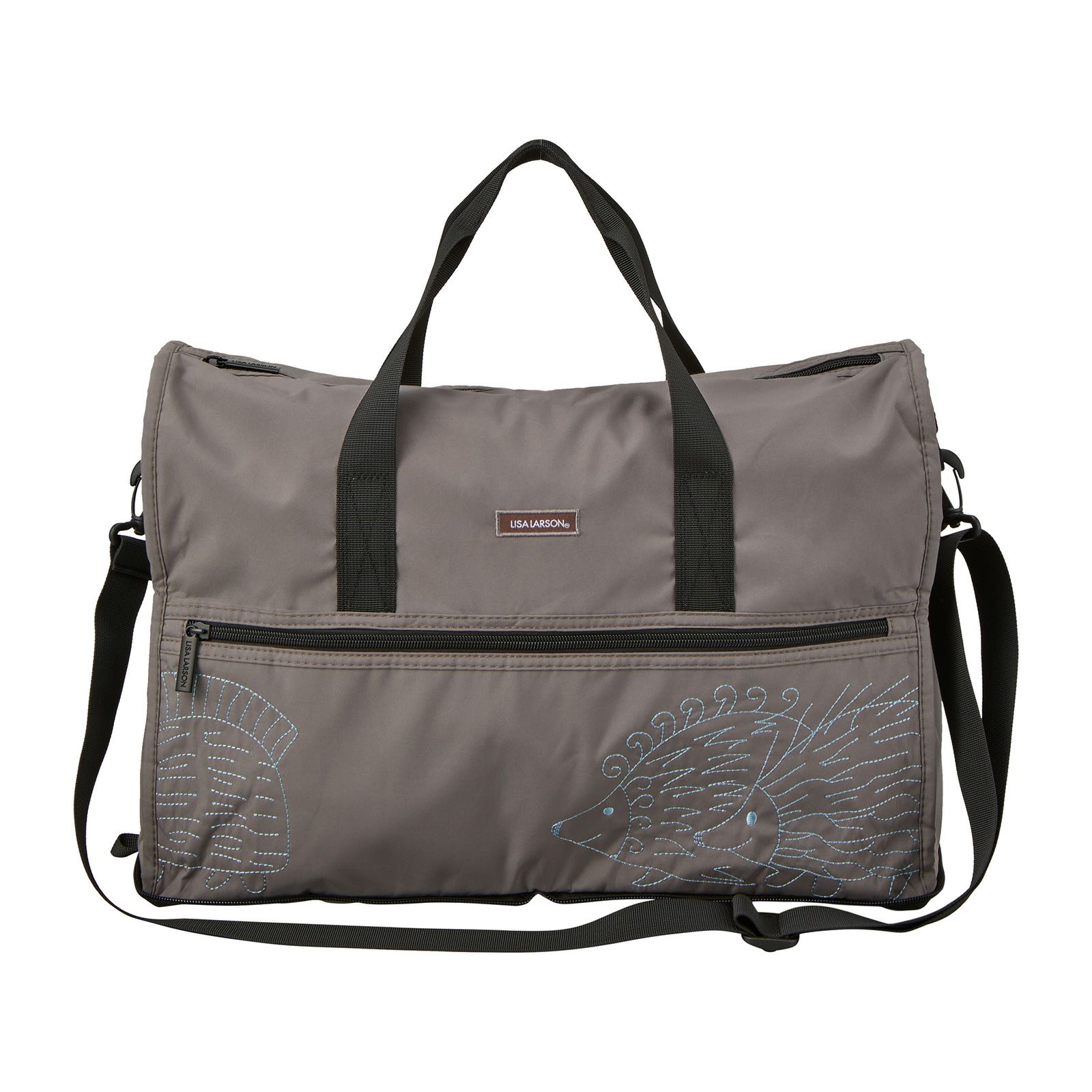 折りたたみボストンバッグ Mサイズ リサ・ラーソン はりねずみ