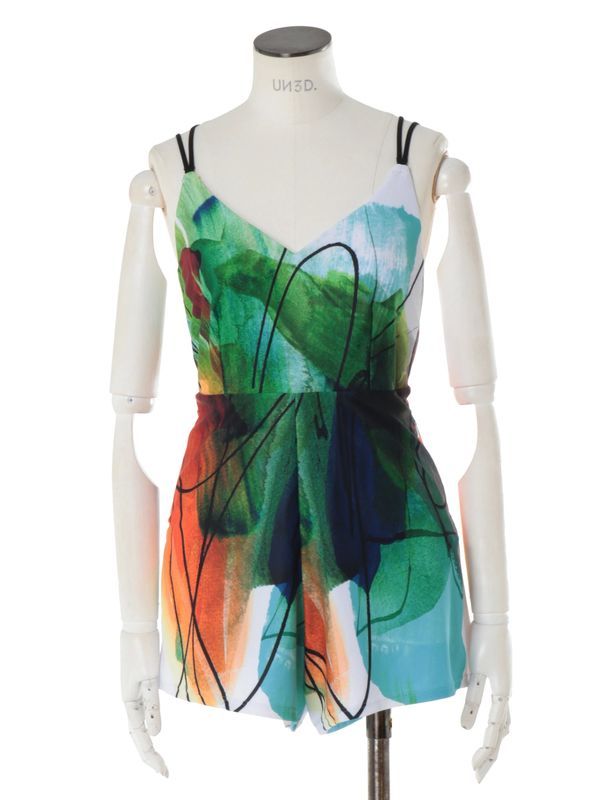 UN3D. - LINE ART BACK STRAP AIO / ラインアートバックストラップ