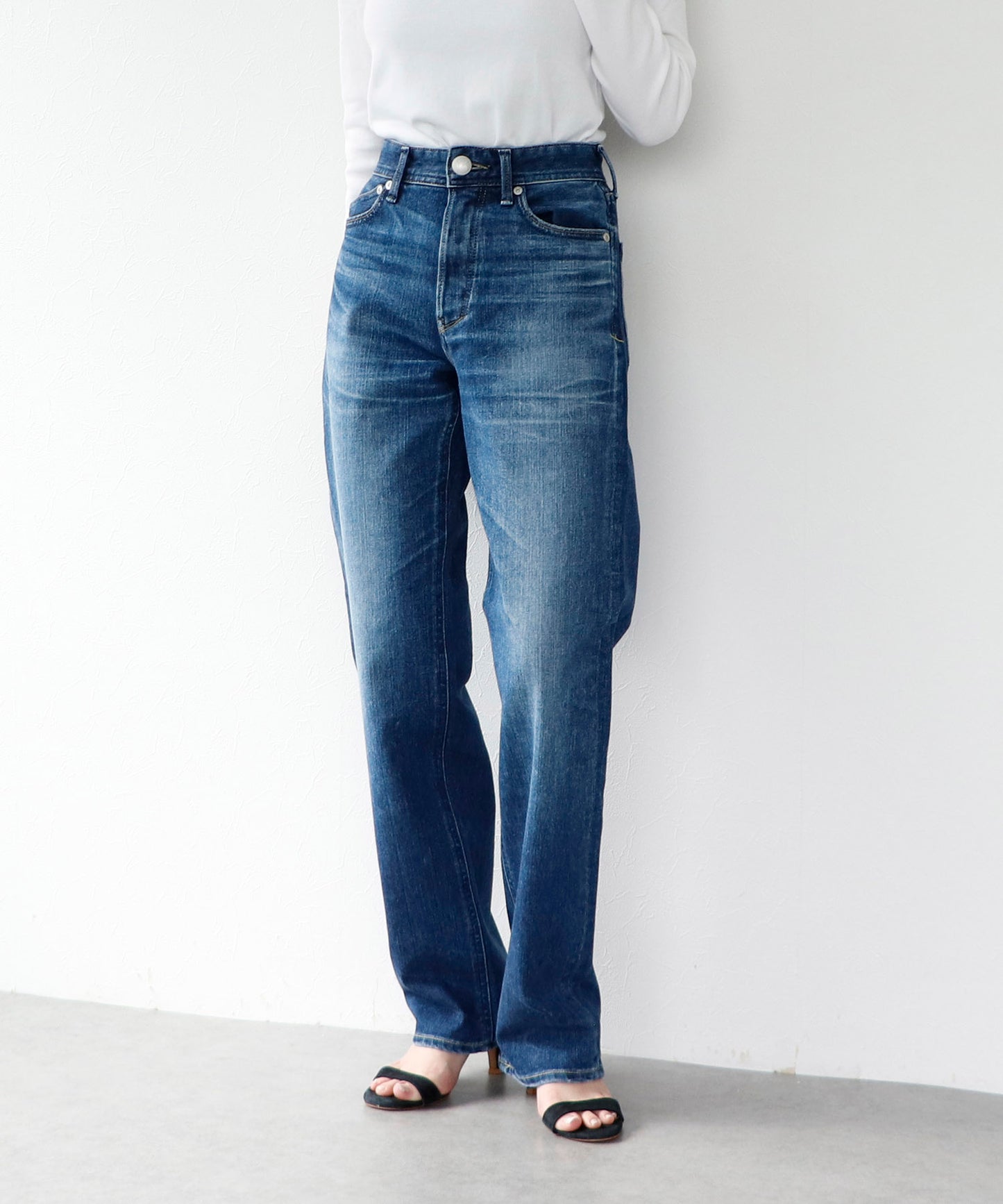 YANUK】LEA ローライズボーイズストレート ブルー – Sirin Online Store