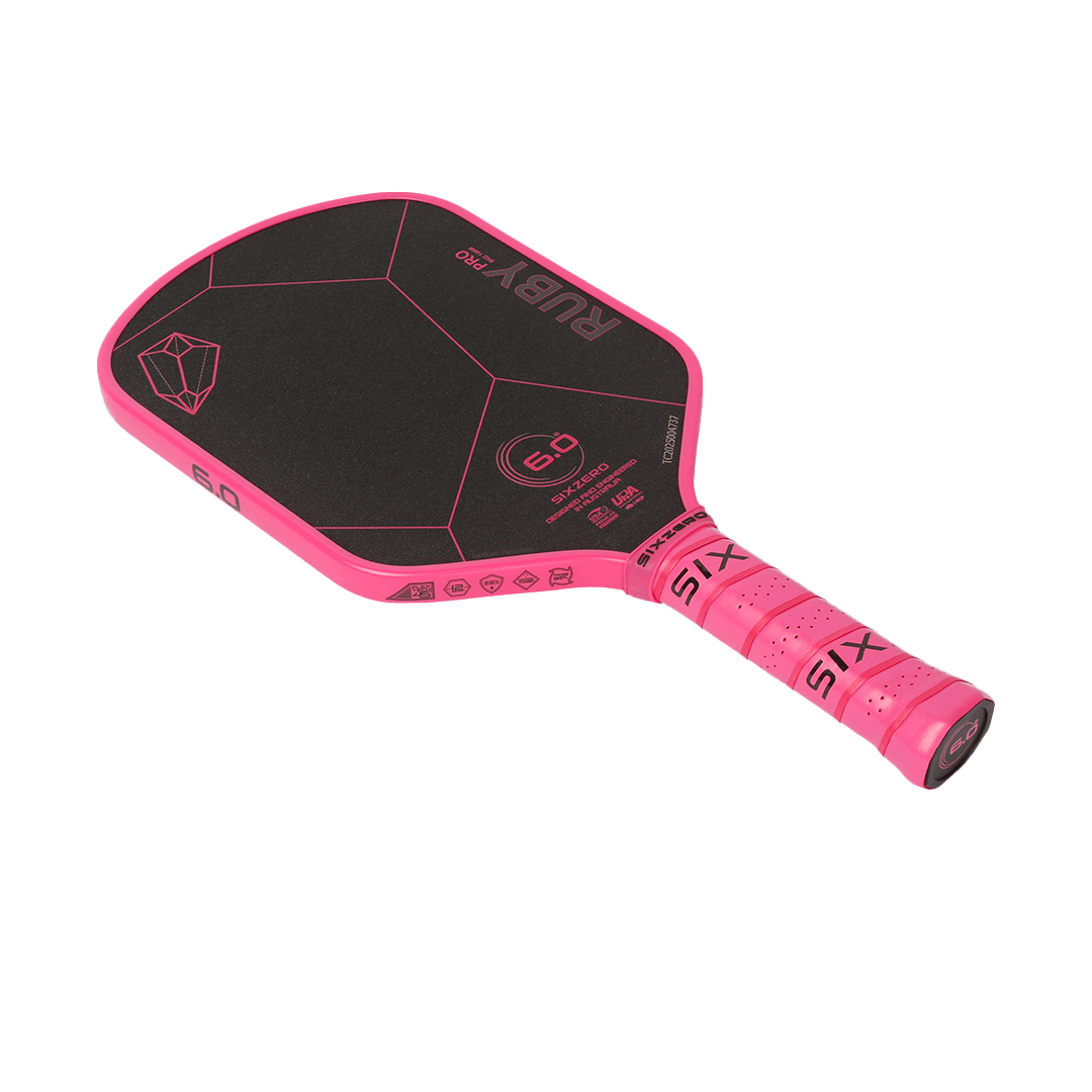 Ruby Pro 14mm Pickleball Paddle | Six Zero Next Gem™ Power – Six