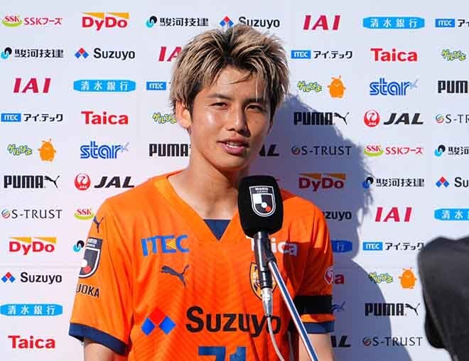 清水エスパルス PHOTO】自身のJ100試合出場セレモニー直後の前半1分