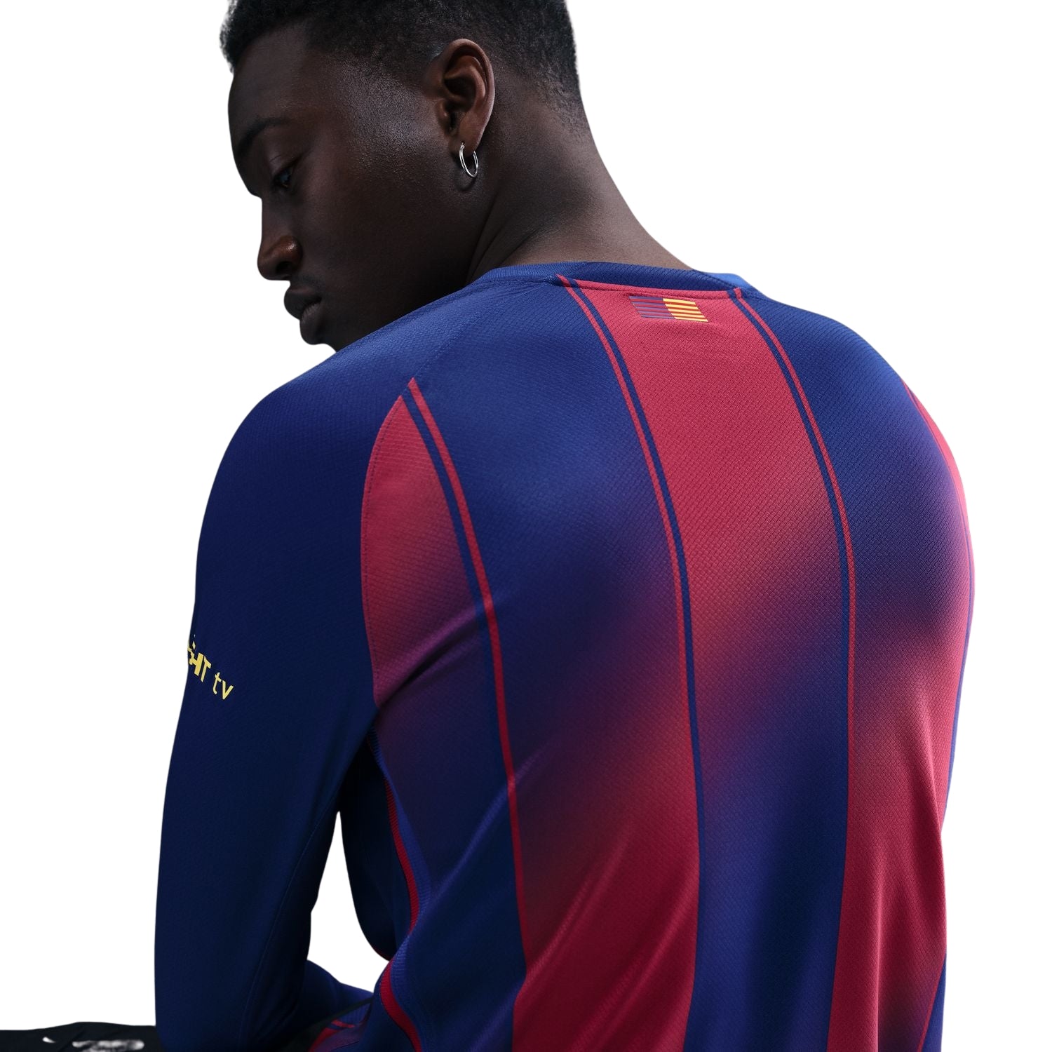 Nike FC Barcelona 25/26 Men's Stadium Home Long-Sleeve Kit