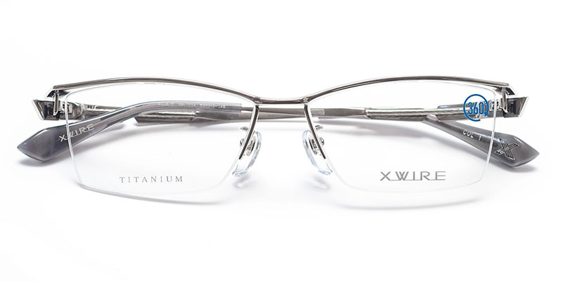 XWIRE エクスワイア XW-1034 C.1グレー(艶有光沢) 個性的な板状の