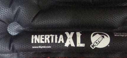 Klymit Inertia XL Sleeping Pad | Soldier Systems Daily Soldier