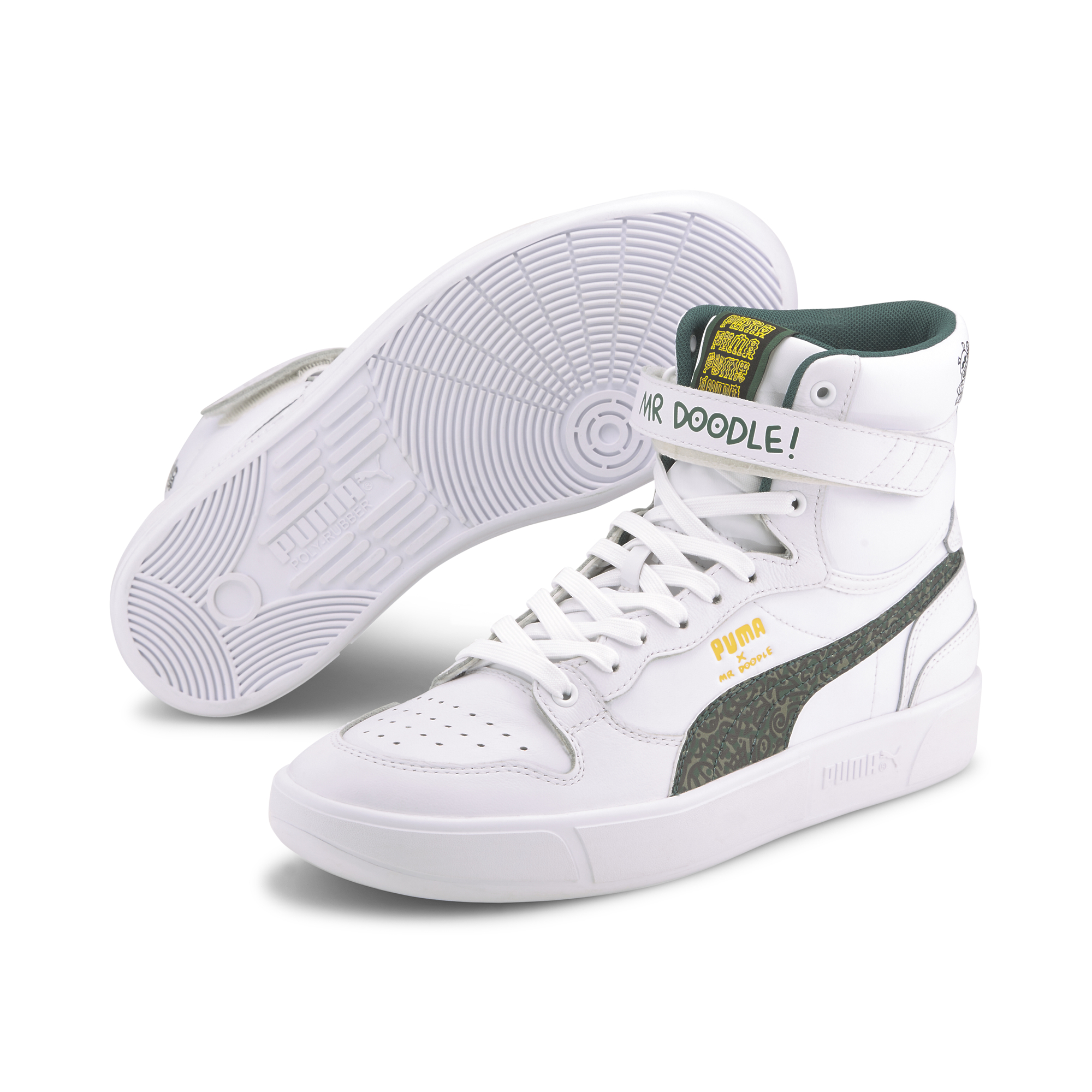 Puma x Mr.Doodle Serves Up Whimsical, Unisex Quarantine-Ready Style