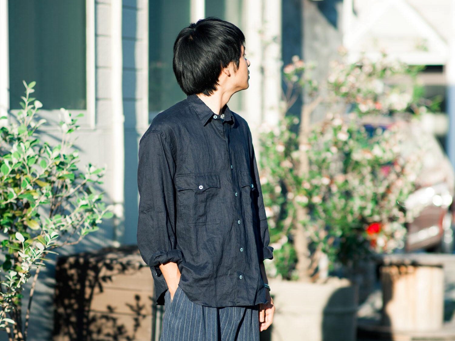 大人にこそふさわしいリネンのきらめき。PORTER CLASSIC “ROLL UP