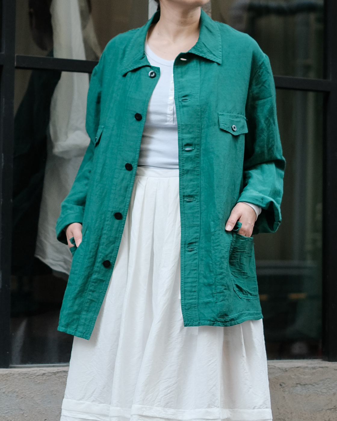 VESTE ANTIBES col.Green - Sleepy PEOPLE | スリーピーピープル