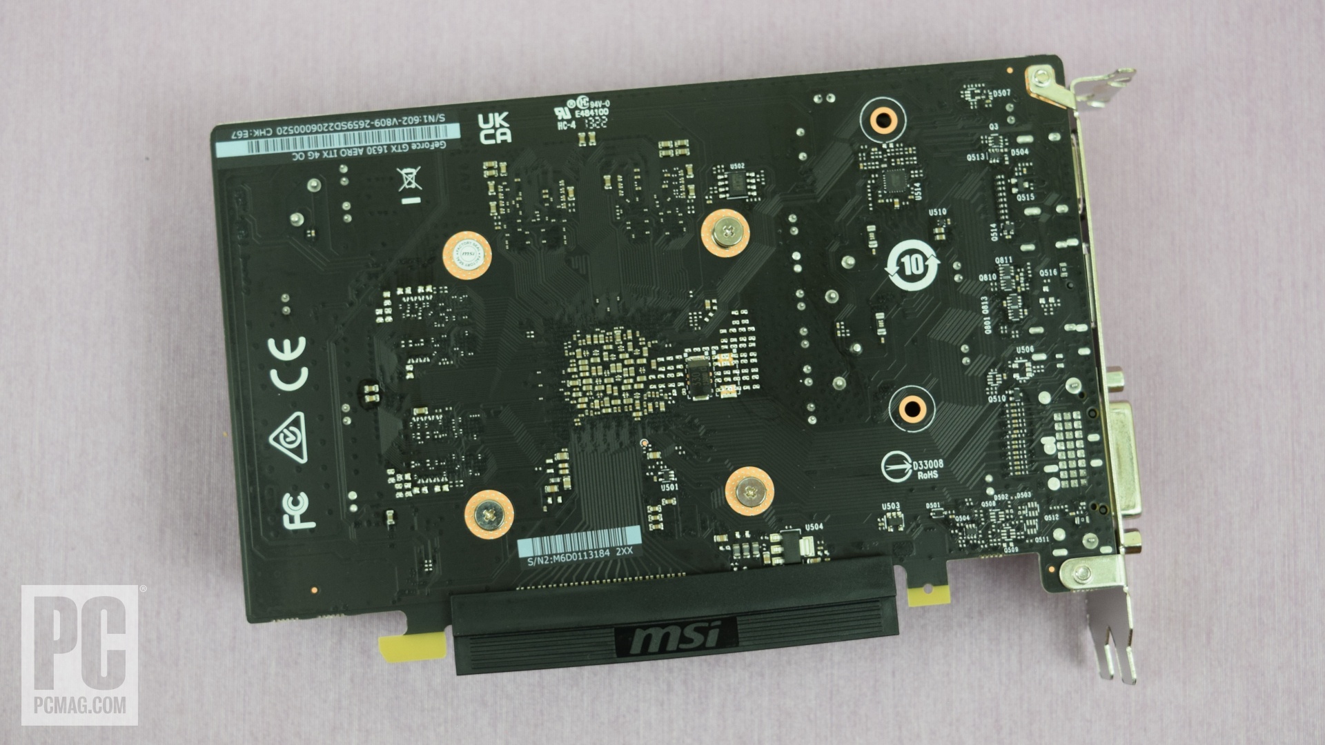 MSI Nvidia GeForce GTX 1630 Aero ITX 4G OC - Review 2023 - PCMag