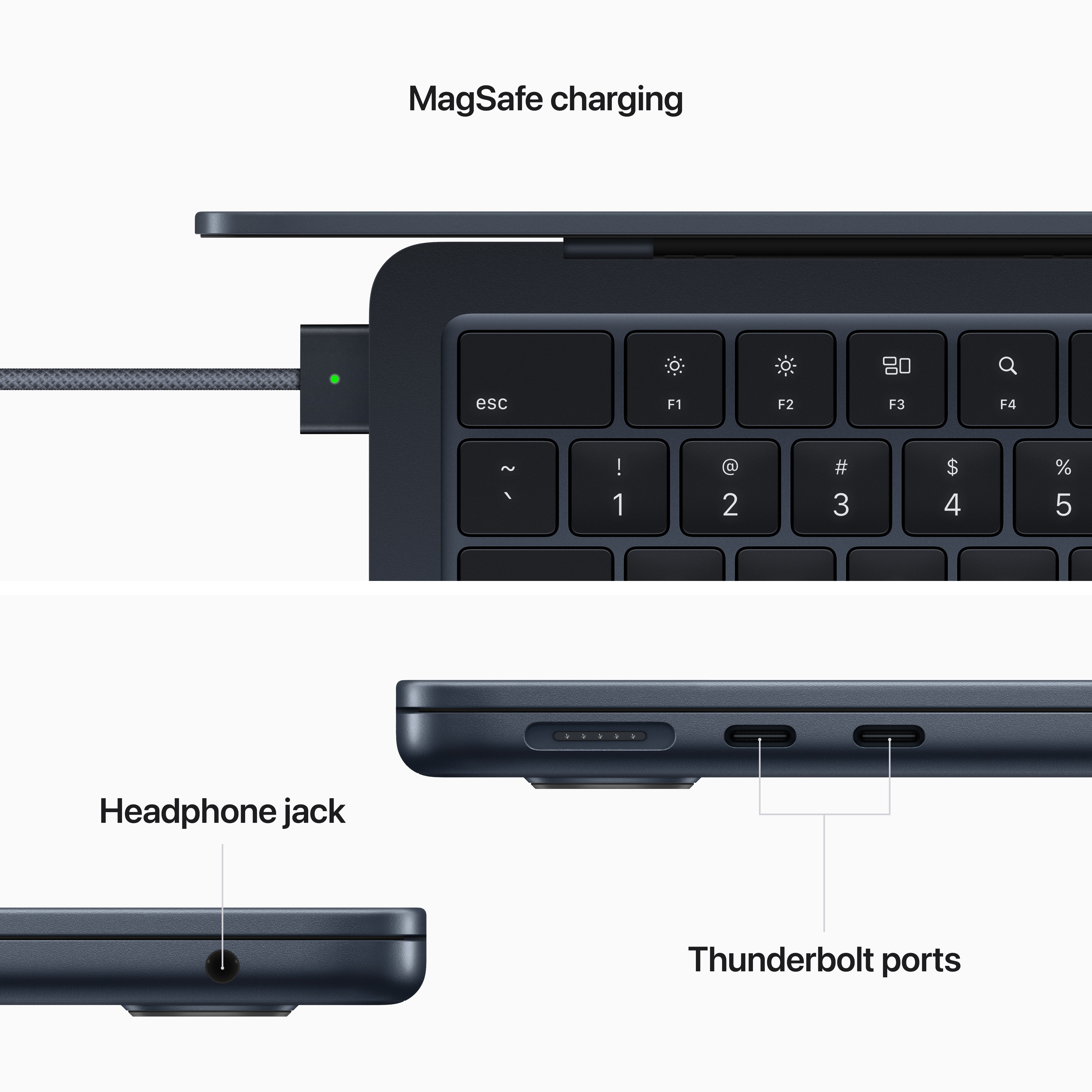 13-inch MacBook Air - M2 - Midnight – Small Dog Electronics