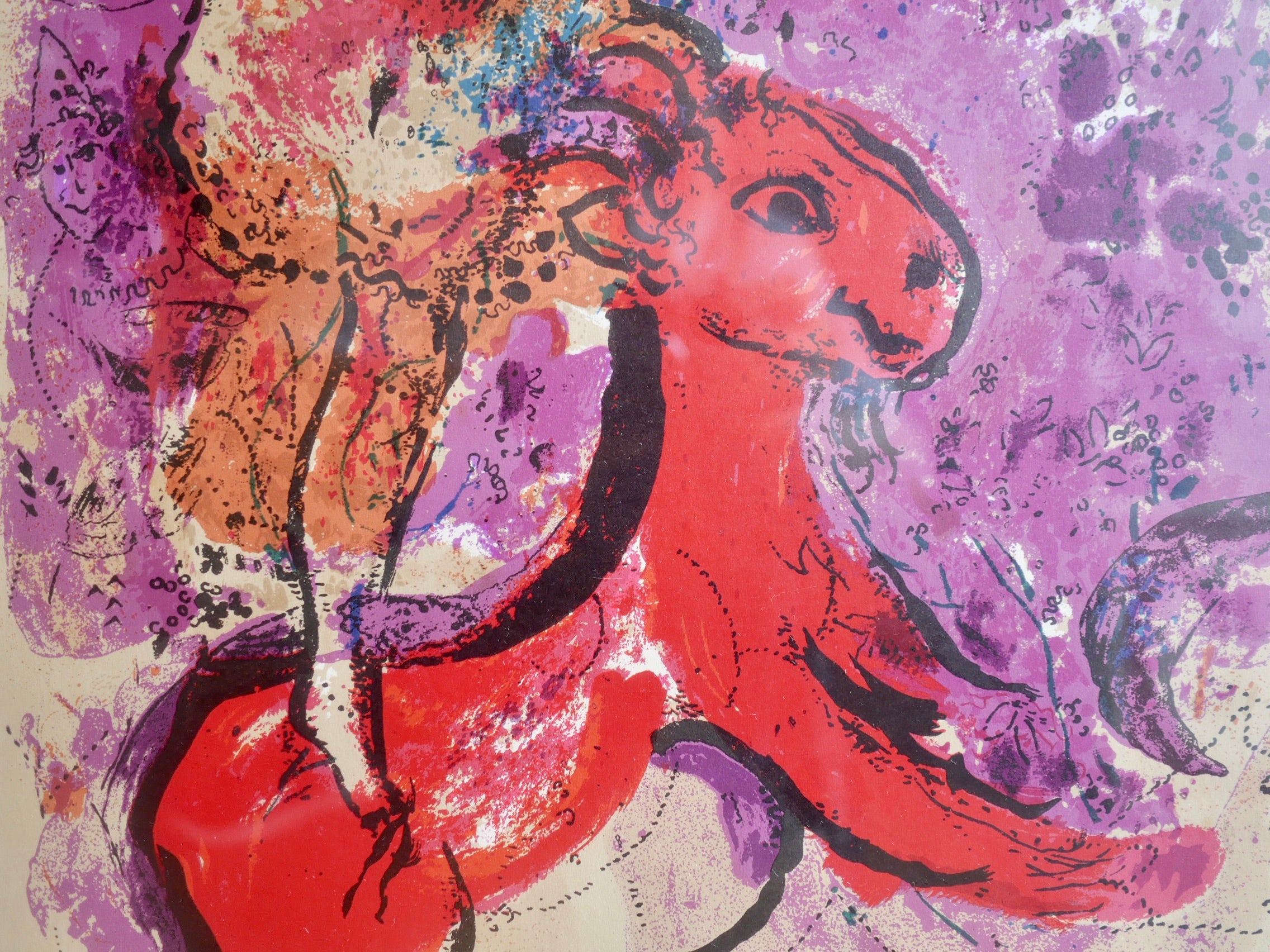 マルク・シャガール【Charlottenborg】リトグラフポスター 1960年代