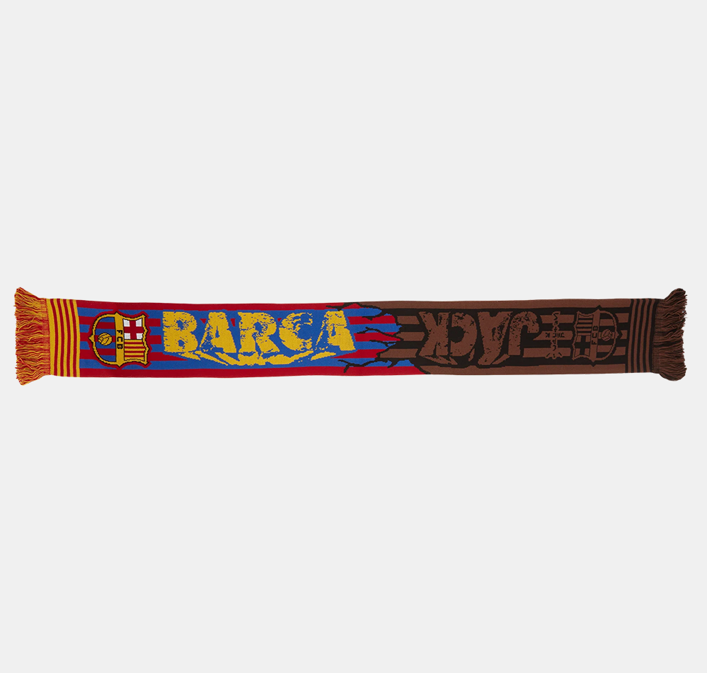 Cactus Jack x FCB BARÇA JACK football club scarf – sneakerdoggcy