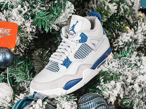 5月11日復刻発売、ナイキ AJ4 ミリタリーブルーブランド買取 SNEAKER