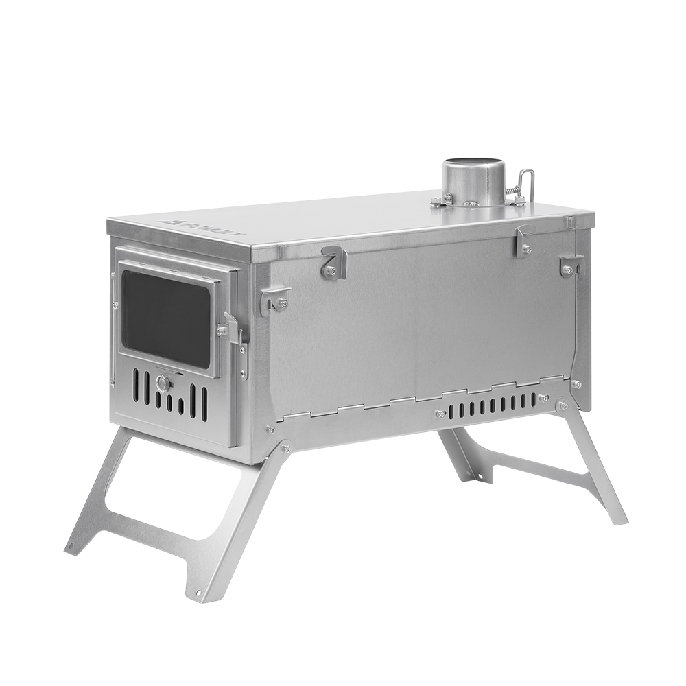 T1 ストーブ テント用薪テントストーブ | キャンプに最高なチタン