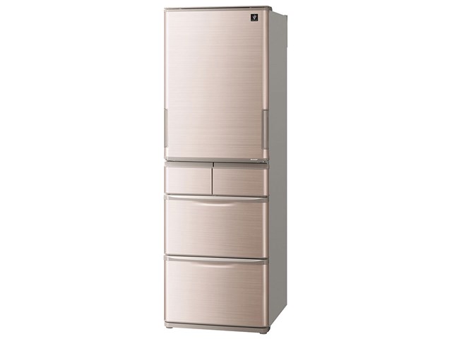 シャープ SHARP 冷蔵庫 ブライトブラウン 412L 幅60cm プラズマ