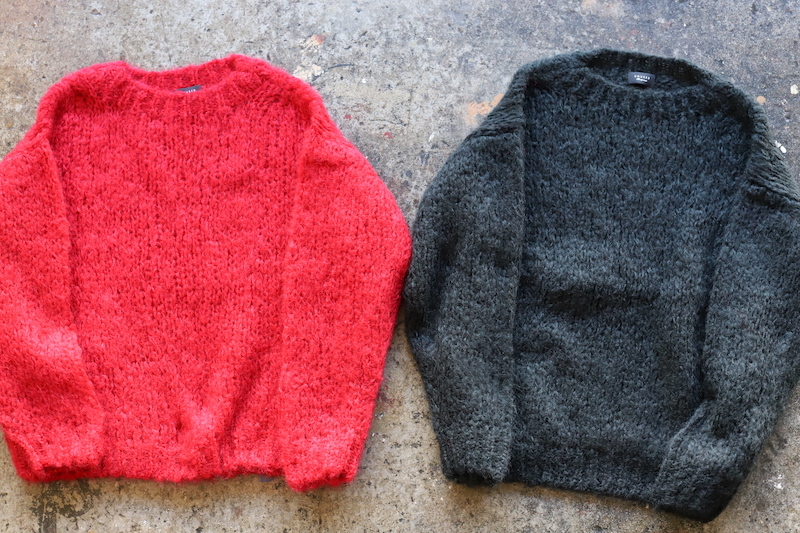 MOHAIR KNIT & CARDIGAN [ UNUSED ] - spares