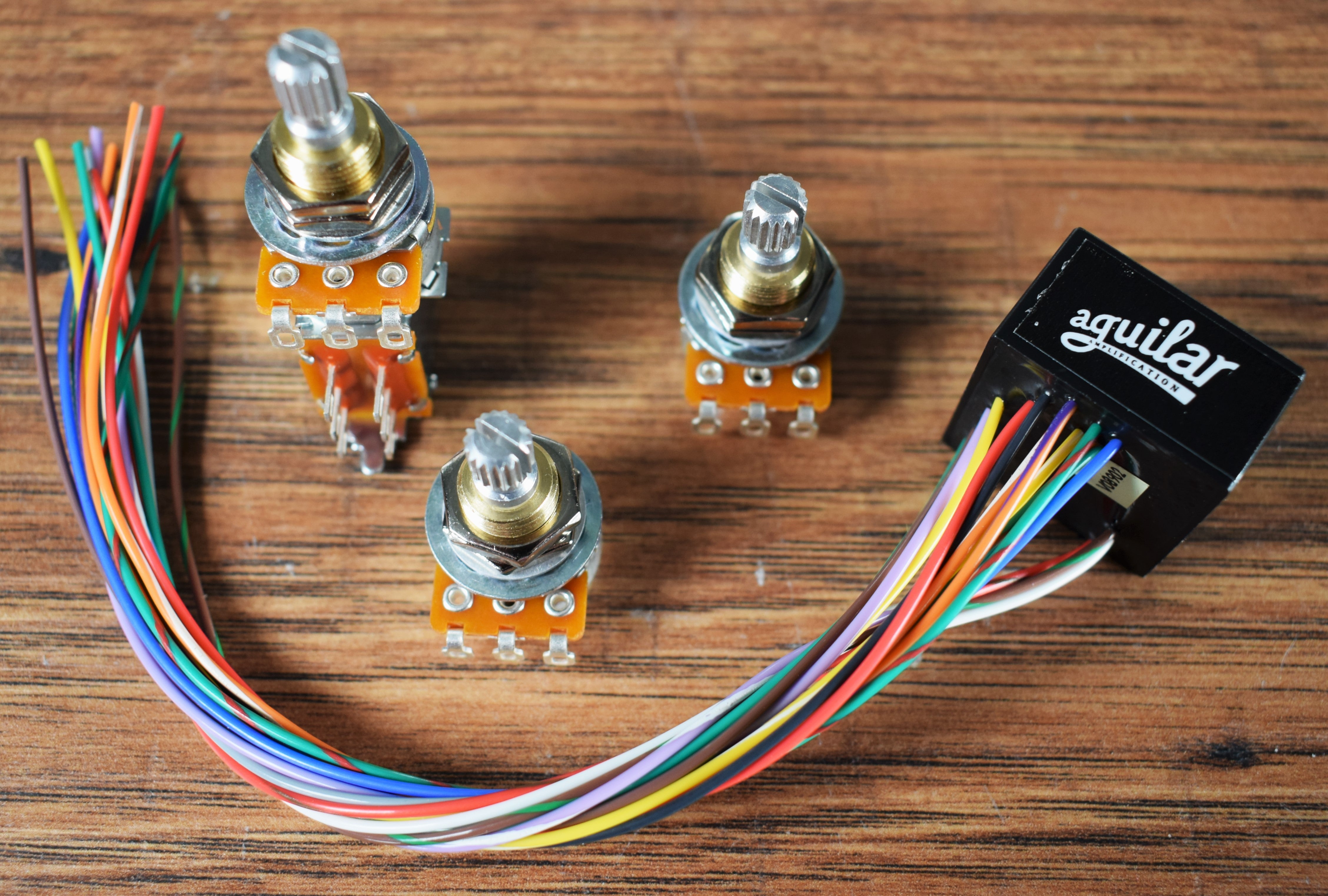 Aguilar OBP-3TK/PP Separate Push Pull 3 Band 9 or 18 Volt Onboard