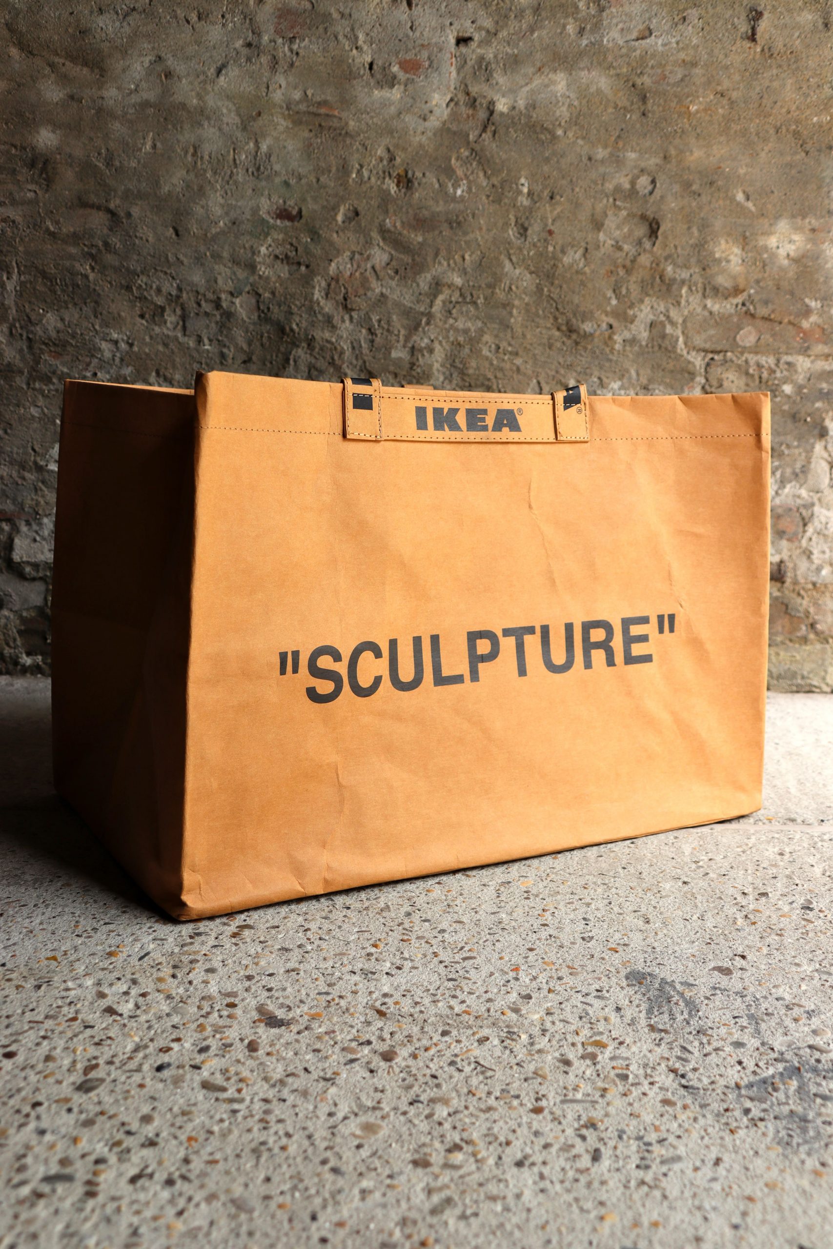 IKEA - Virgil Abloh - OFF-WHITE - Markerad - Sculpture Bag - Large