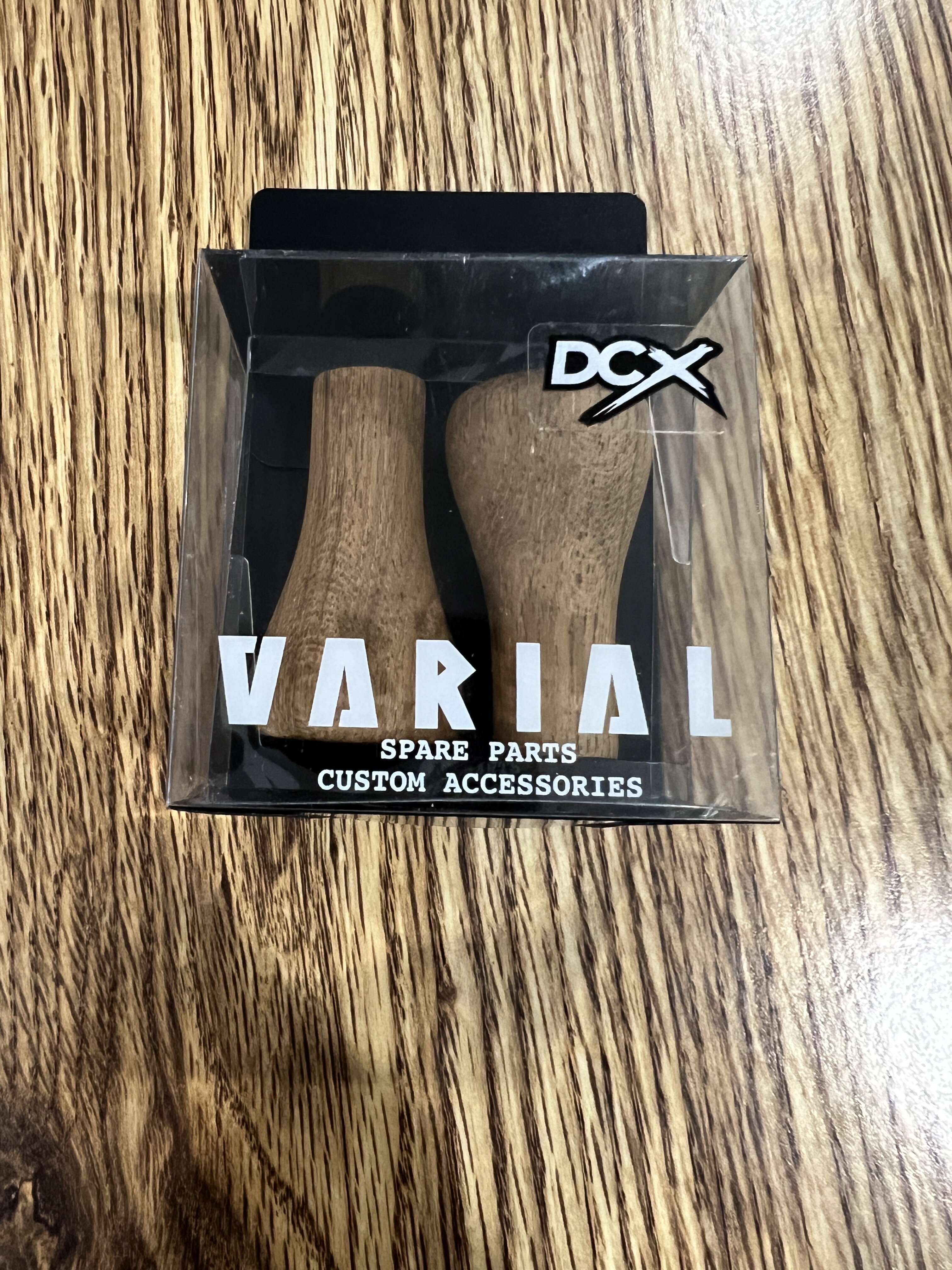 DRT Varial Wood Knobs - Black Market - Swimbait Underground