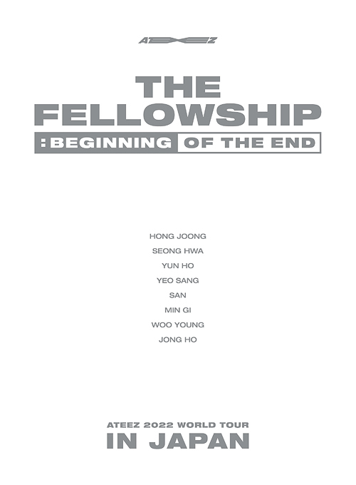 CDJapan : ATEEZ 2022 WORLD TOUR [THE FELLOWSHIP: BEGINNING OF THE