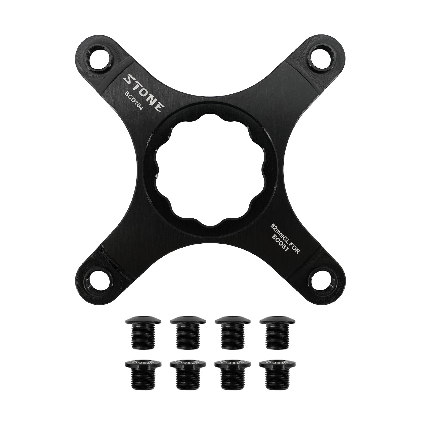 Stone THM M3から104用チェーンリングアダプタースパイダーBCD - Stone