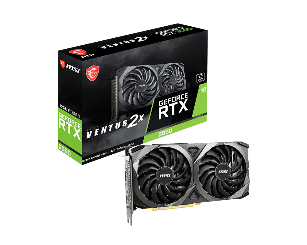 Specification GeForce RTX™ 3060 VENTUS 2X 12G | MSI USA